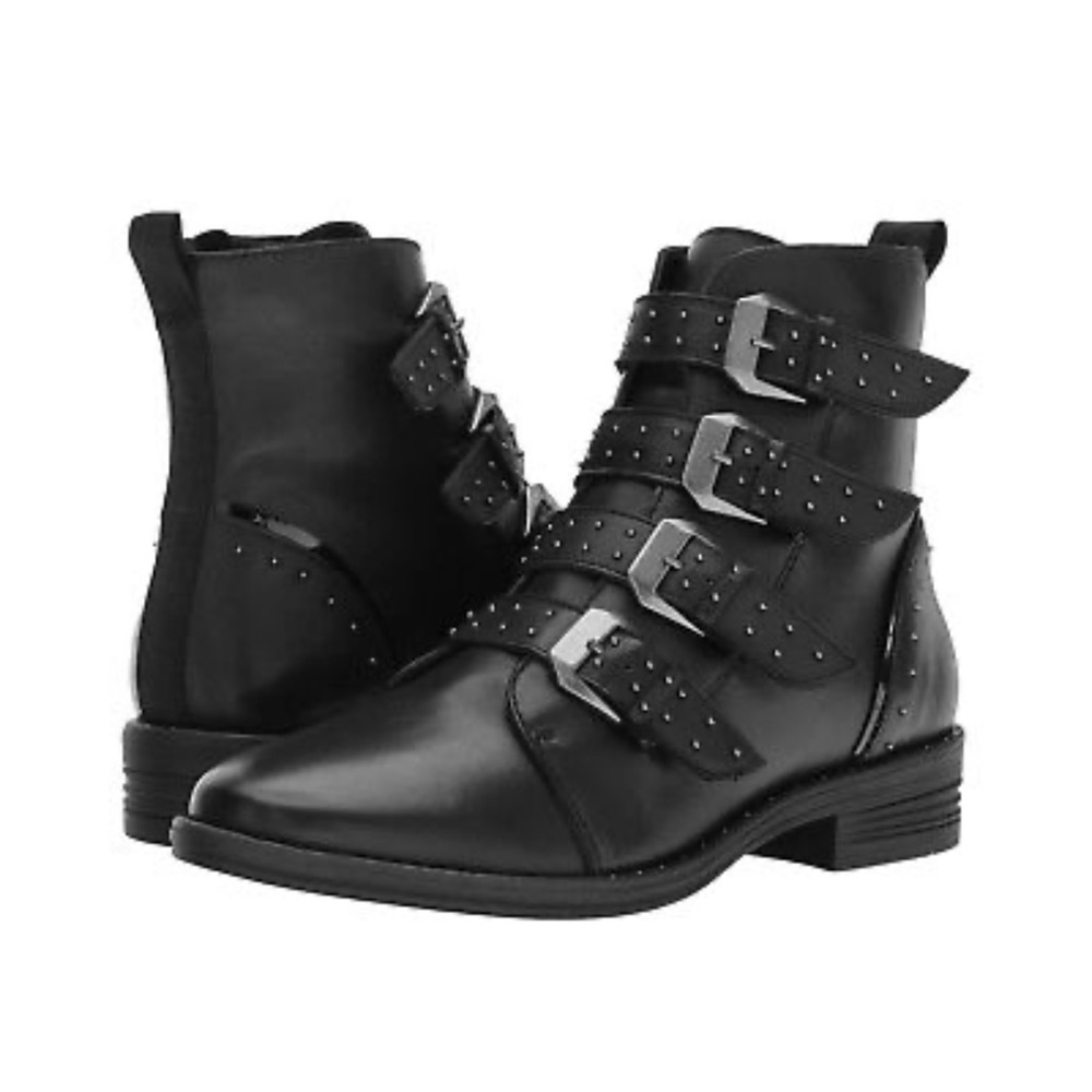 Steve Madden Pursue Leather Boots size 8 NIB